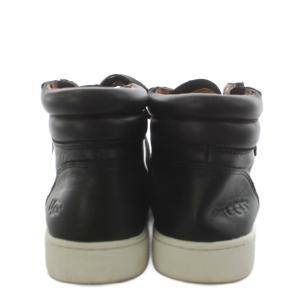 UGG australia スニーカー シューズ ハイカット レザー 24.0cm 黒 ブラック /AN2