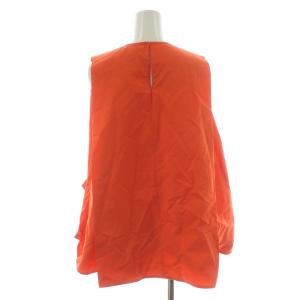 Drawer シャツ ブラウス ノースリーブ フリル 36 オレンジ 6521-299-0733 /AN28