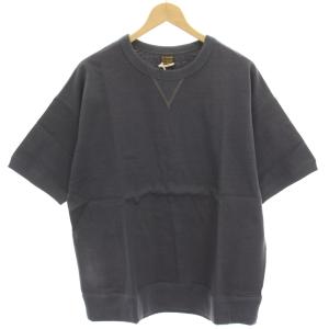 タグ付き Tシャツ カットソー 五分袖 L グレー VTD-0423 /HN