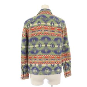 RRL ラルフローレン ネイティブ オープンカラーシャツ 1 グリーン 282879012001