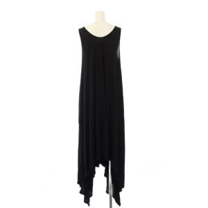 Yohji Yamamoto B ノースリーブワンピース ロング 2 黒 NH-T91-983 /KH
