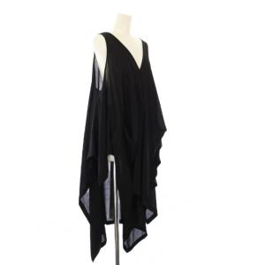 Yohji Yamamoto シアーベスト 1 ブラック FH-D45-104 /KH