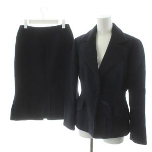 スーツ セットアップ ウール 40 ブラック