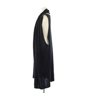 Yohji Yamamoto ノースリーブワンピース 変形 2 ブラック FD-T34-076