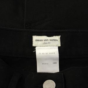 DRIES VAN NOTEN デニムスカート 34 ブラック