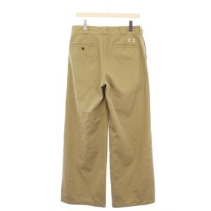 Dickies ok.soon チノパン ワイドパンツ L ベージュ o-d-bottoms-002 /KH