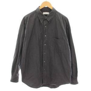 シャツ ボタンフライ 長袖 3 グレー GM183-50066B /YT