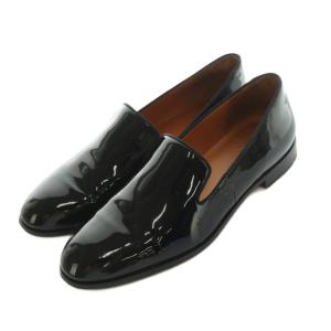 ローファー エナメル 37.5 24.5cm 黒 S0646105 /MI