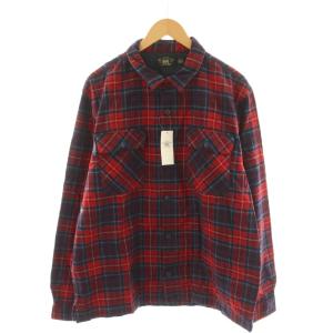 ネルチェック チェック柄 XL レッド 782871211001