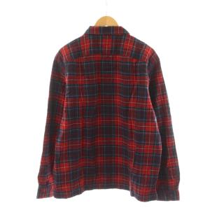 RRL ネルチェック チェック柄 XL レッド 782871211001