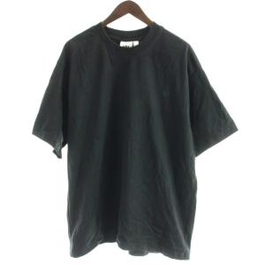 Tシャツ 3XL 黒 ブラック 半袖 無地 クルーネック /AP