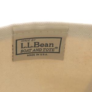 L.L.BEAN トートバッグ ハンドバッグ キャンバス グレー /YO14