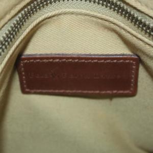 POLO RALPH LAUREN ミニボストンバッグ ハンドバッグ チェック柄 レザー PVC 緑 グリーン 茶 ブラウン /AN18