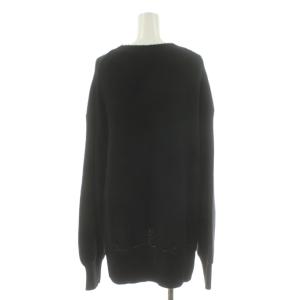 JOURNAL STANDARD L'ESSAGE 23AW ニット セーター 長袖 パール装飾 F 黒 ブラック 23080370050140 /AN4