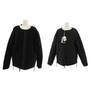 BOICE FROM BAYCREW'S ボイスフロムベイクルーズ リバーシブル ダウンジャケット ジップアップ