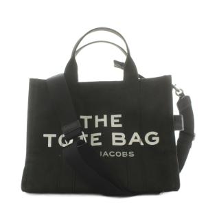 THE TOTE BAG トートバッグ ハンドバッグ ショルダーバッグ 2way ロゴ キャンバス 黒