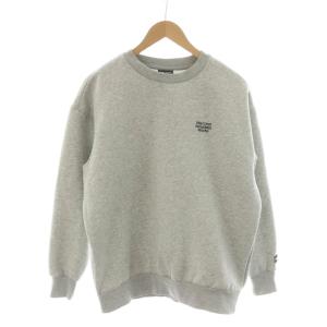 ヒストリーロゴバックプリントスウェット トレーナー S グレー 長袖 /RR