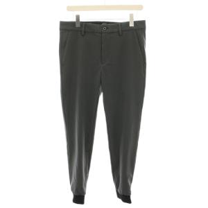 ゴルフ GOLF スラックス ジョガーパンツ ジップフライ M グレー 黒 ブラック 6014-699-0027