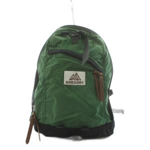 リュックサック バックパック ロゴ ナイロン 緑 グリーン 黒 ブラック /AN71