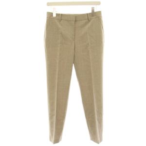 19AW SAXONY SOFT AMBER テーパードパンツ スラックス ウール 40 ベージュ /HN