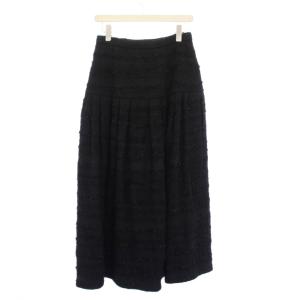 MADISONBLUE 22SS GATHER LONG SKIRT TWEED 02