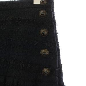 MADISONBLUE 22SS GATHER LONG SKIRT TWEED 02