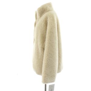 MICA&DEAL 25AW スタンドカラーボアブルゾン F ベージュ 0125406330