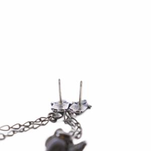 GEM KINGDOM ピアス シルバーカラー /KH