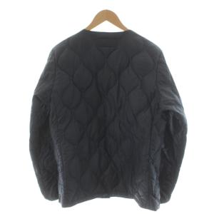 NANGA ダウンジャケット ノーカラー キルティング アウター M グレー /AN16