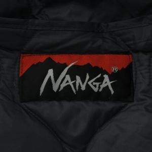 NANGA ダウンジャケット ノーカラー キルティング アウター M グレー /AN16