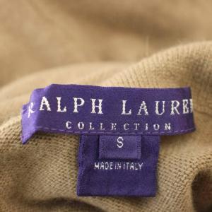 Ralph Lauren COLLECTION カシミヤ タートルネック ニット 長袖 セーター S ベージュ /G