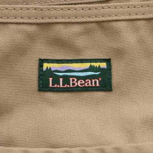 L.L.BEAN トートバッグ ハンドバッグ ショルダーバッグ キャンバス 茶 ブラウン /AN7