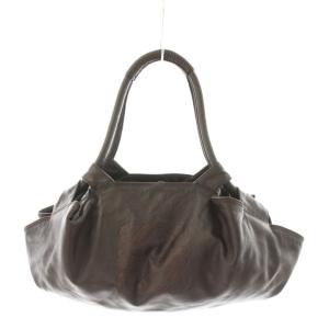 ナッパアイレ アナグラム ハンドバッグ ブラウン