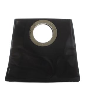 サークルロゴ ハンドバッグ ブラック F-97/2