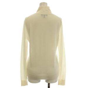 Theory 24AW REGAL WOOL TNECK PN ハイネック ニット 長袖 カットソー S オフホワイト