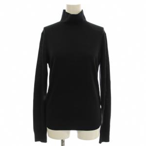 24AW REGAL WOOL TNECK PN ハイネック ニット 長袖 カットソー S 黒 ブラック
