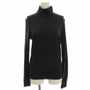 24AW REGAL WOOL TNECK PN ハイネック ニット 長袖 カットソー S チャコールグレー