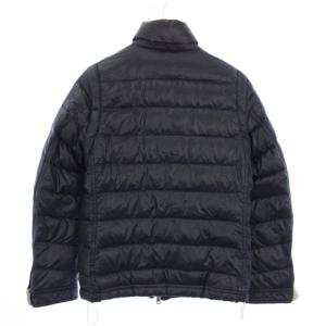 BURBERRY BLACK LABEL ダウンジャケット ダウンベスト 2WAY スタンドカラー ジップアップ M 紺 D1F01-100-28