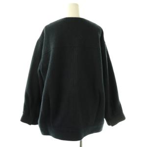 JOURNAL STANDARD relume 23020462108030 23AW シャギースライバージップコクーンコート ノーカラー モヘヤ混 F