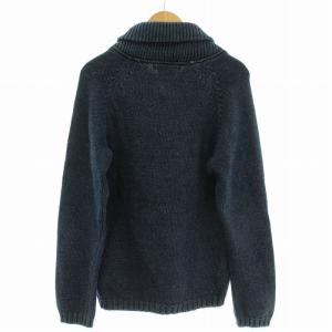 REMI RELIEF カーディガン コットンニット ニットジャケット S ネイビー 紺 /G