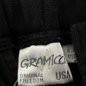 GRAMiCCi ボンディングニットフリース ニューナローパンツ S 黒 ブラック GMP-21F066 /G