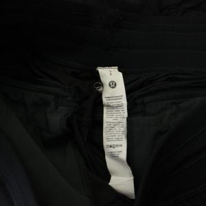 lululemon パンツ F 黒 カーゴポケット ドローストリングウエスト リブ裾 /JP