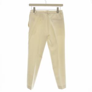 Theory 21SS BISTRETCH DOUBLE 3 TREECA クロップド パンツ スラックス XX0 白