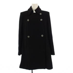 23AW ピーコート 38 ブラック