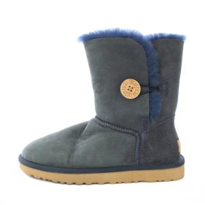 BAILEY BUTTON 2 ベイリー ボタン2 ショートブーツ ムートン ワンカラー US8 25cm