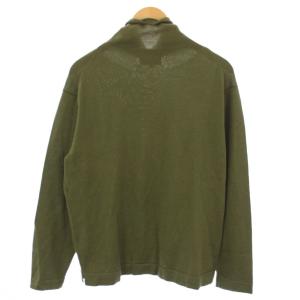 MARGARET HOWELL 24AW ニット セーター 長袖 タートルネック ウール M 緑 579-4260006 /BM