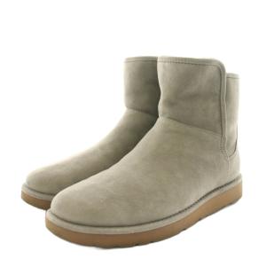 UGG australia アブリー ミニ W ABREE MINI ムートンブーツ ショートブーツ 24.0cm グレー 1016548