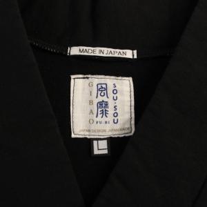 SOU SOU カットソー 長袖 Vネック L 黒 /BM