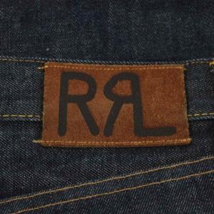 RRL デニムパンツ ボタンフライ 32×30 ネイビー