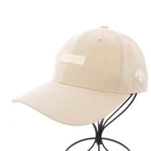 GOLF キャップ 帽子 6パネル ロゴ 55-57cm アイボリー DGCXJC02 /BB